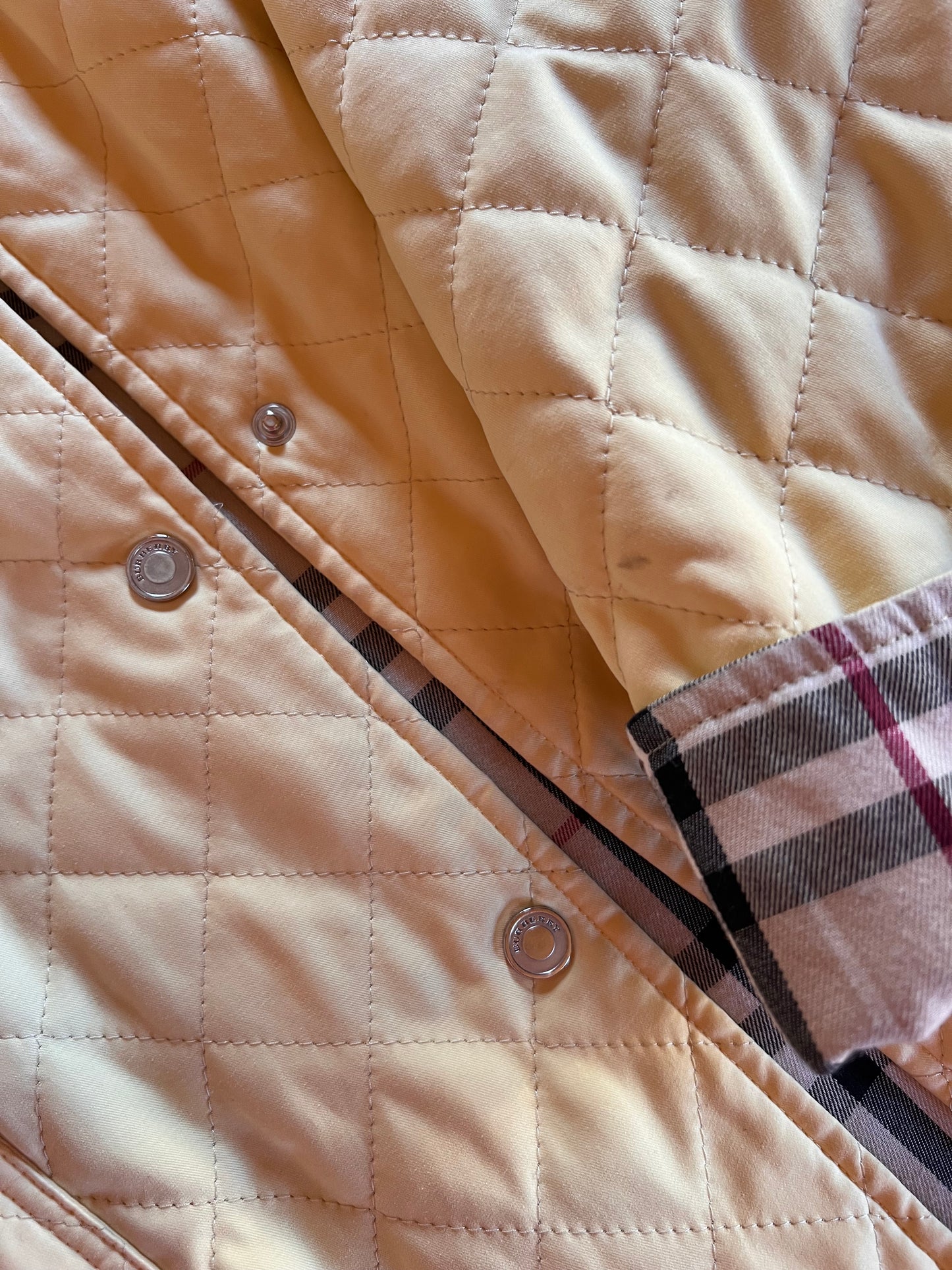 Burberry Light Yellow Jacket