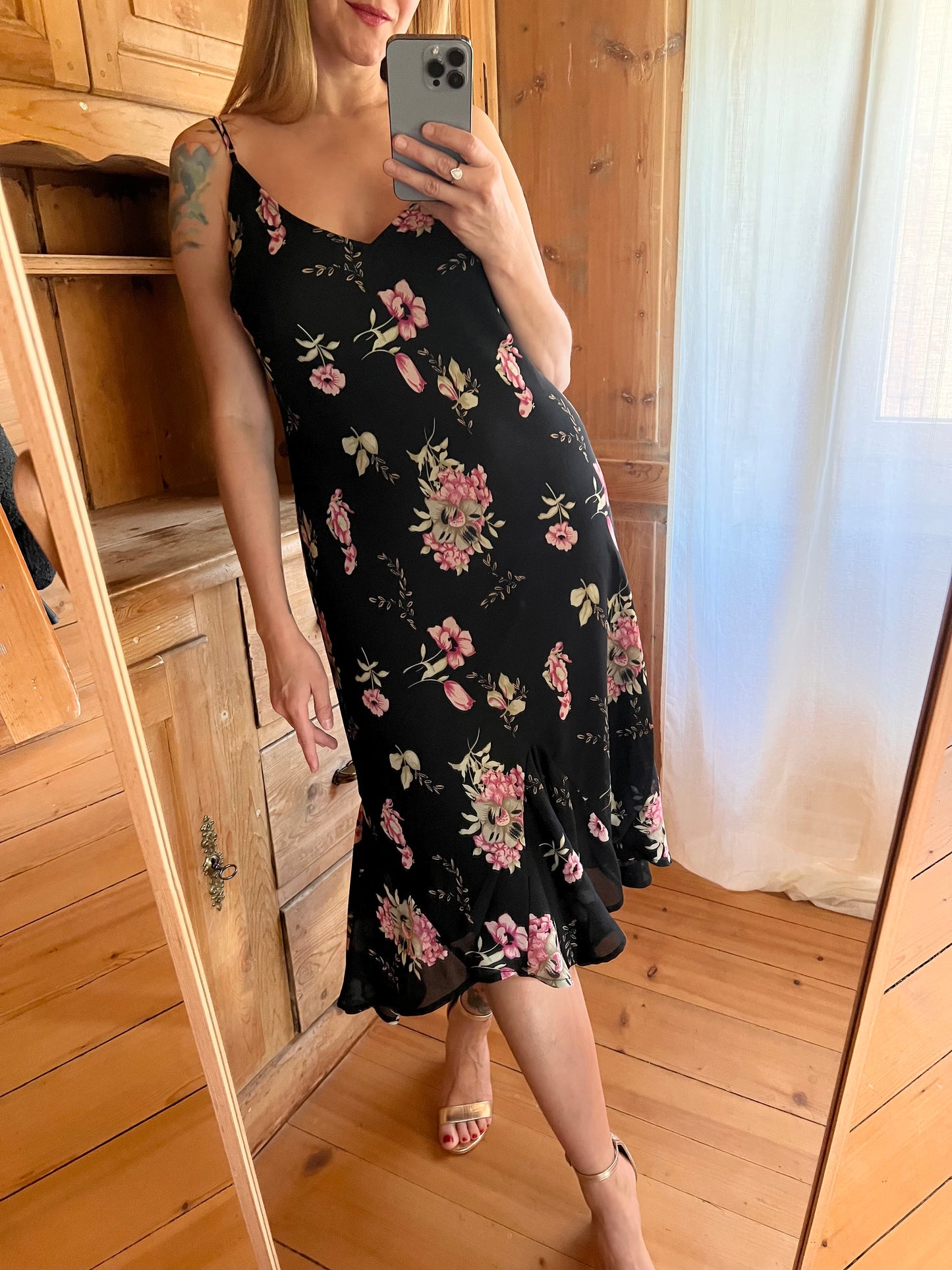 Midi Floral Dress