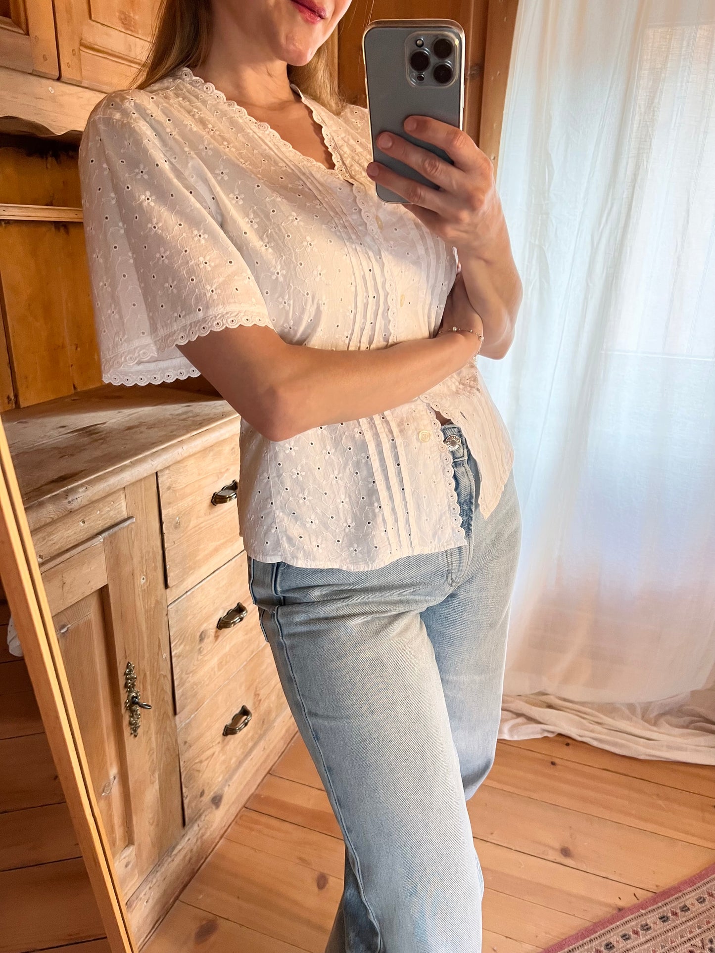 Delicate Cotton Blouse