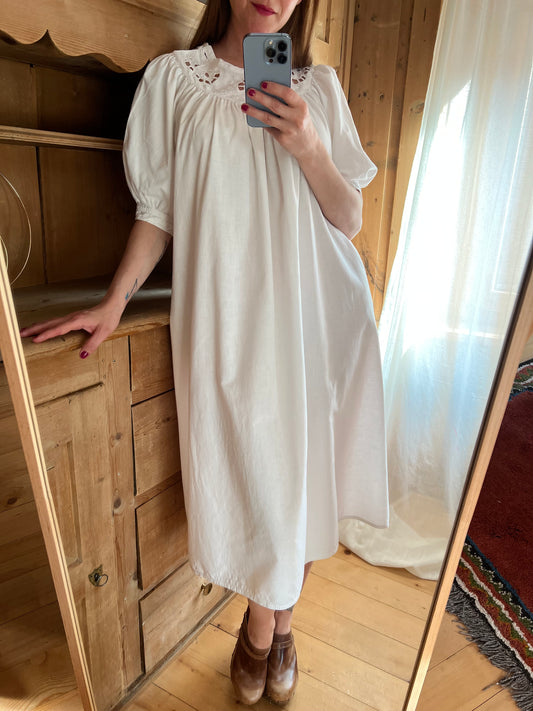 Vtg Cotton Dress