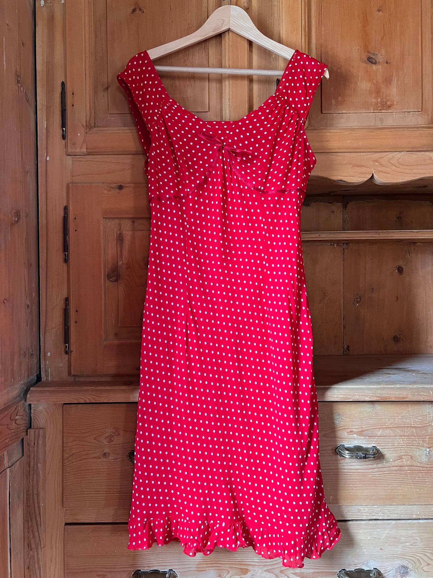 Red Polka Dot Dress