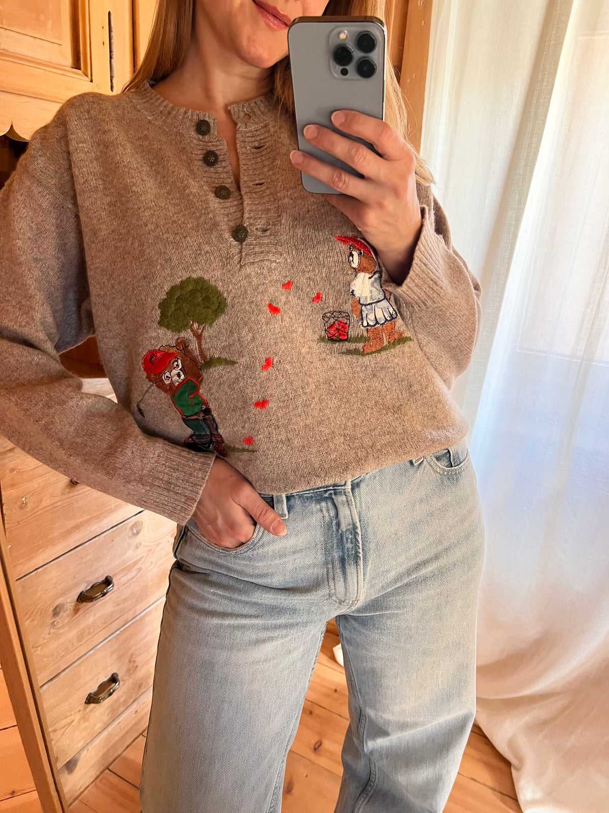 Whimsical Wool & Cashmere Jumper