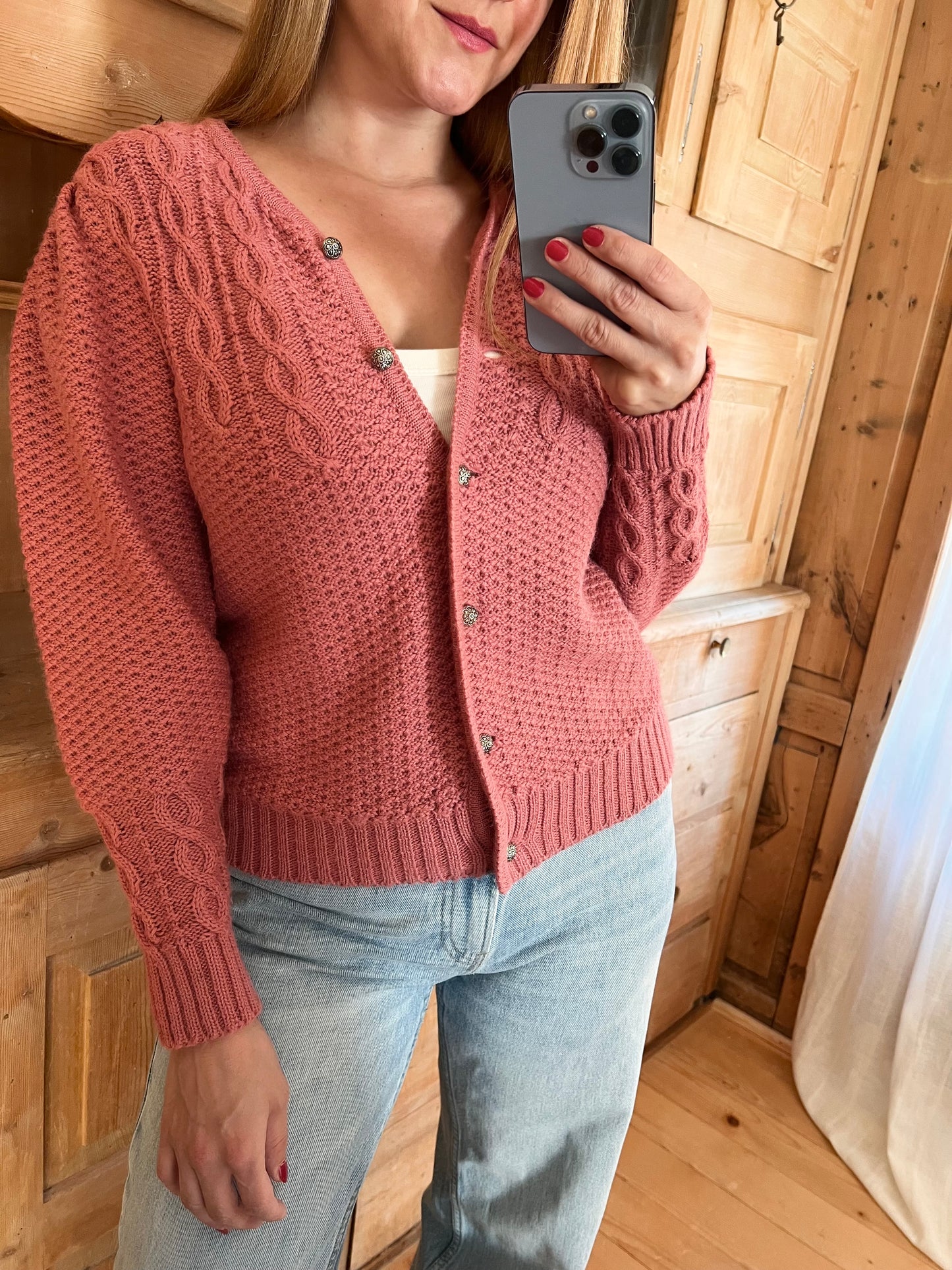 Blush Austrian Cardigan