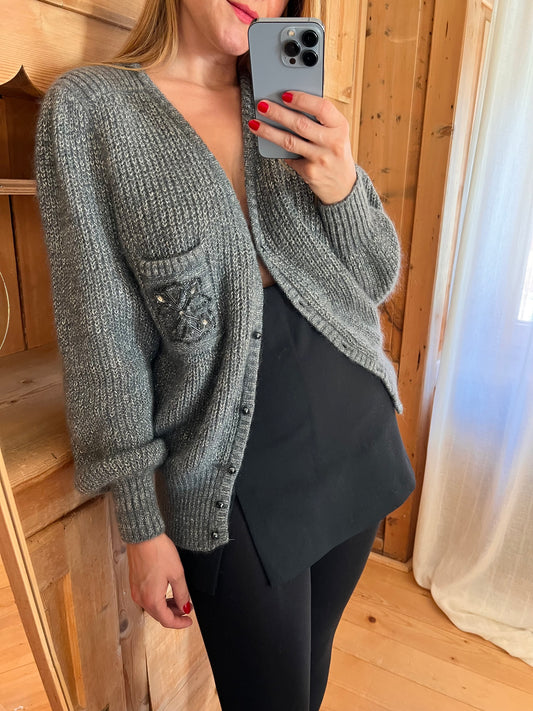 Silver Cardigan