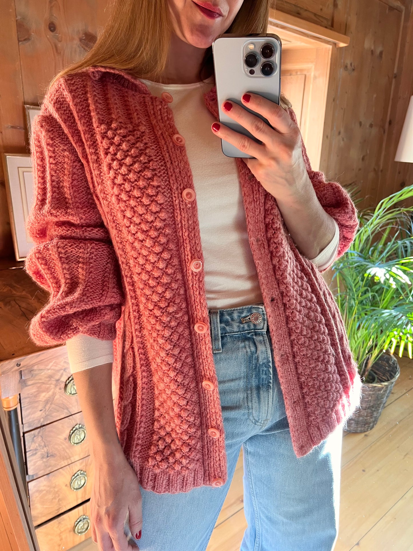 Blush Vintage Cardigan