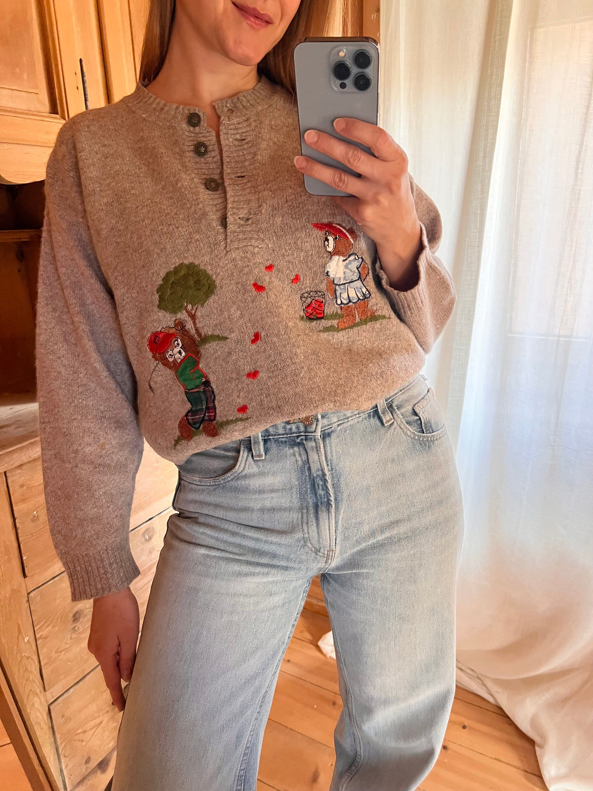 Whimsical Wool & Cashmere Jumper