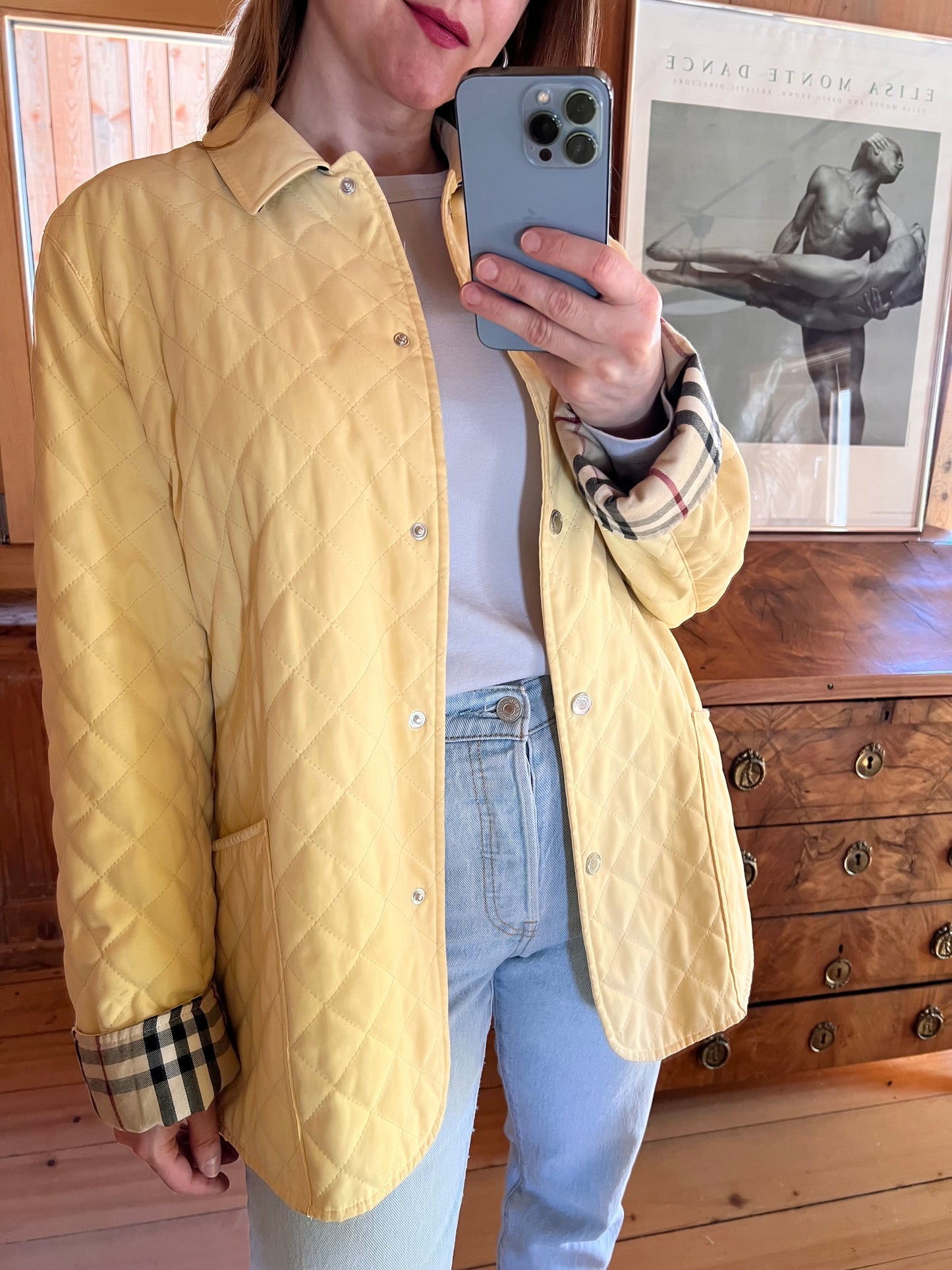 Burberry Light Yellow Jacket