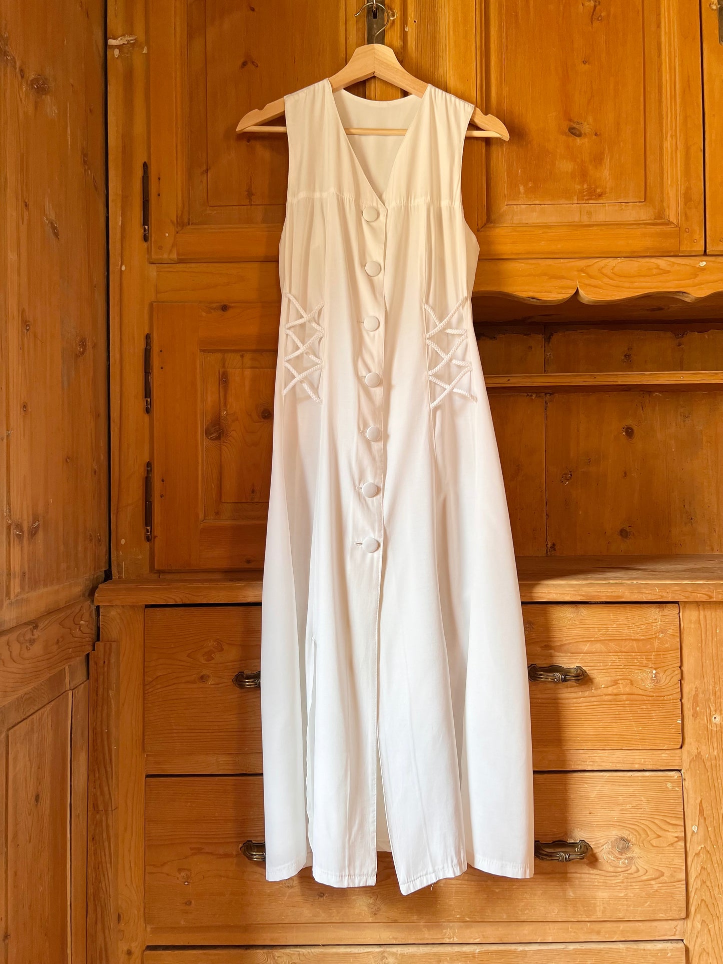 White Midi Dress
