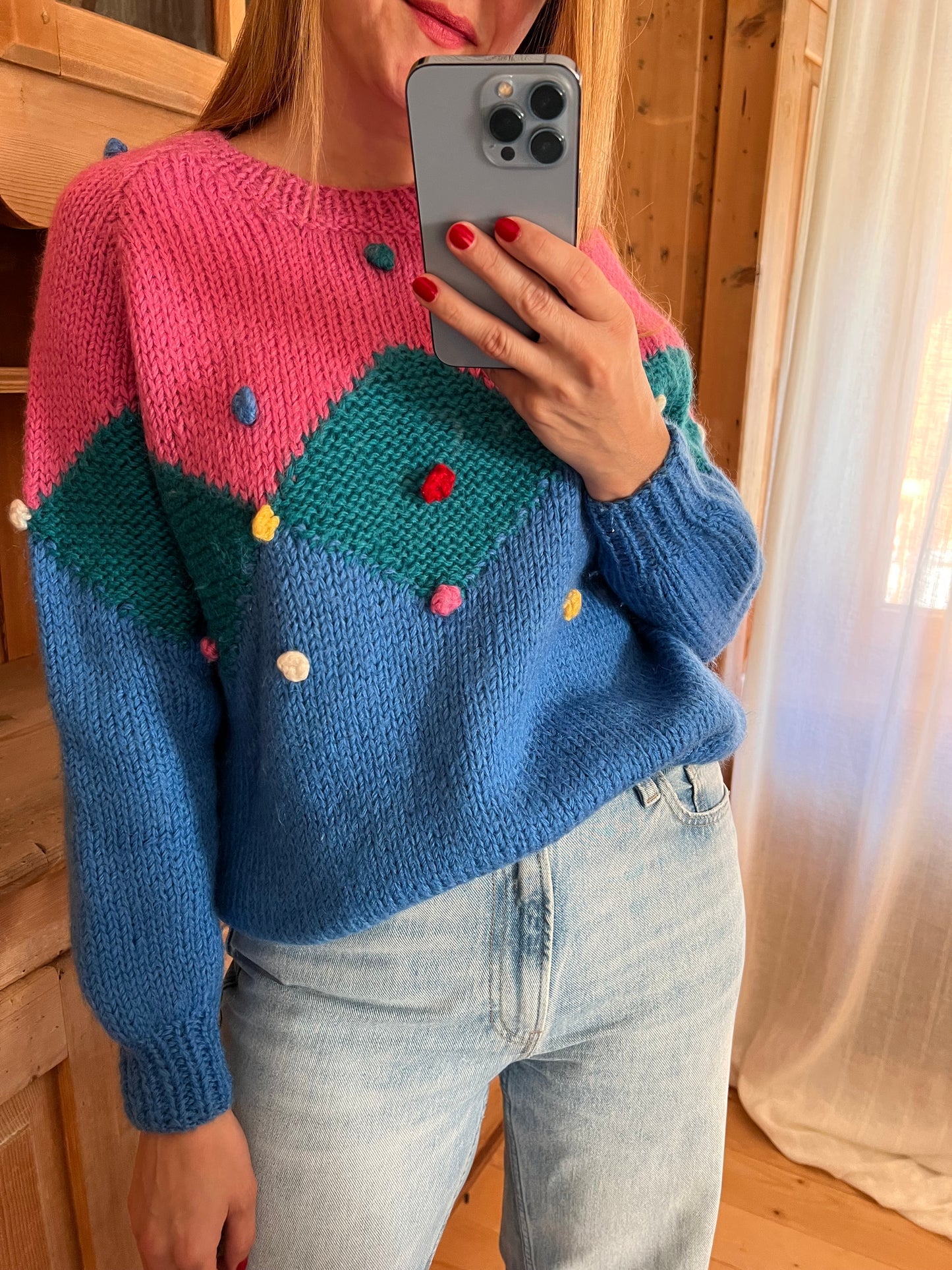 Colorful Wool Knit