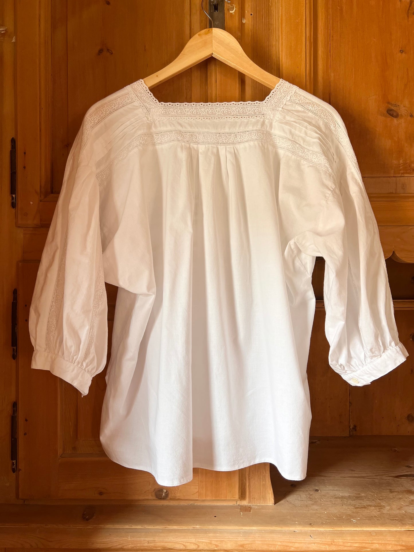 Lace Cotton Shirt
