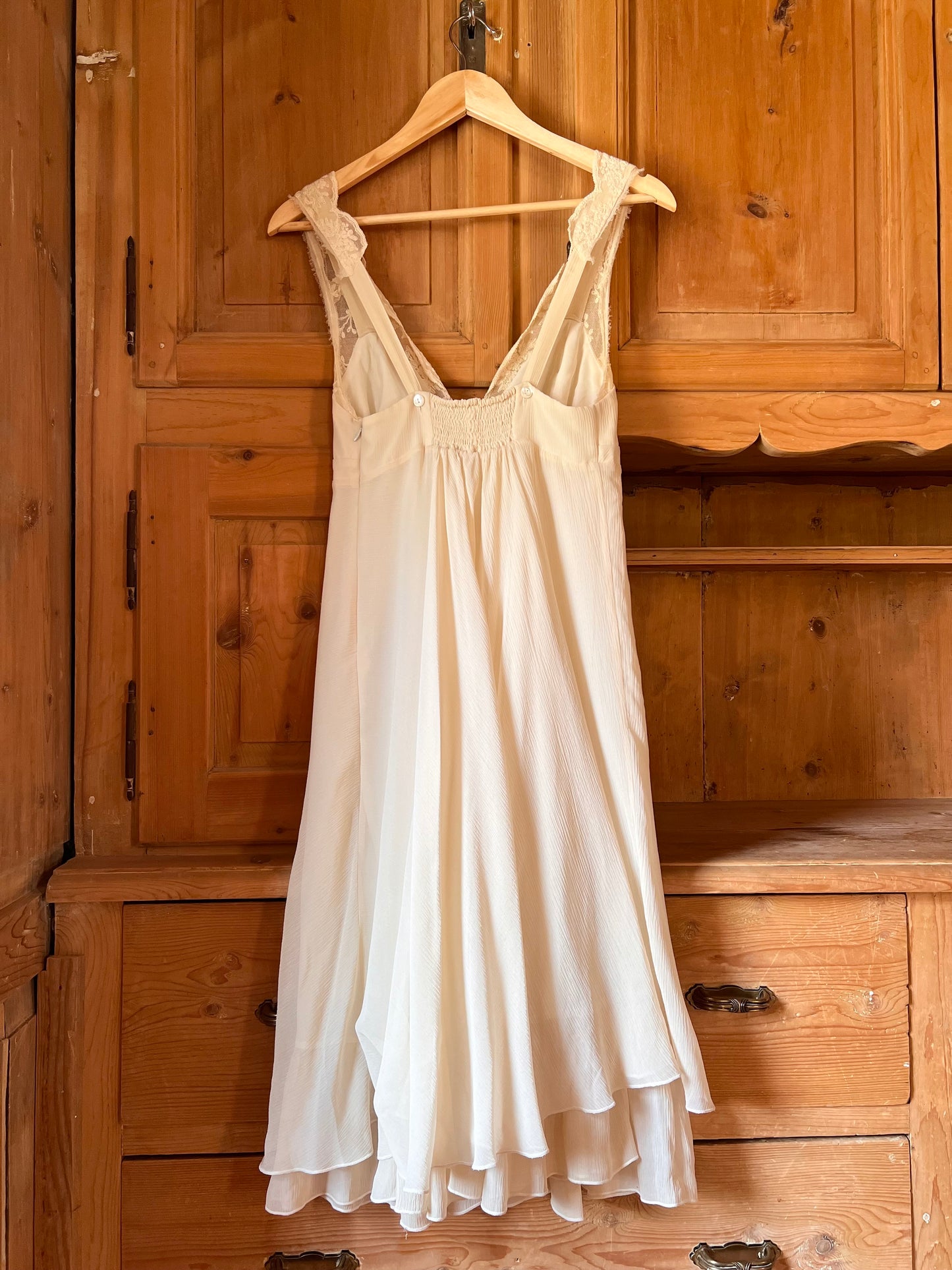 Ivory Silk Dress