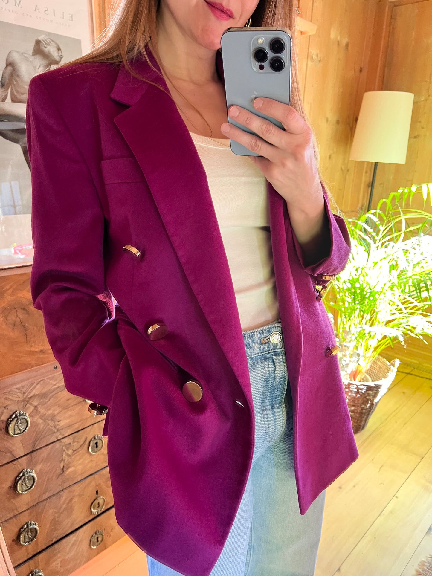 Genny Wool & Cashmere Blazer
