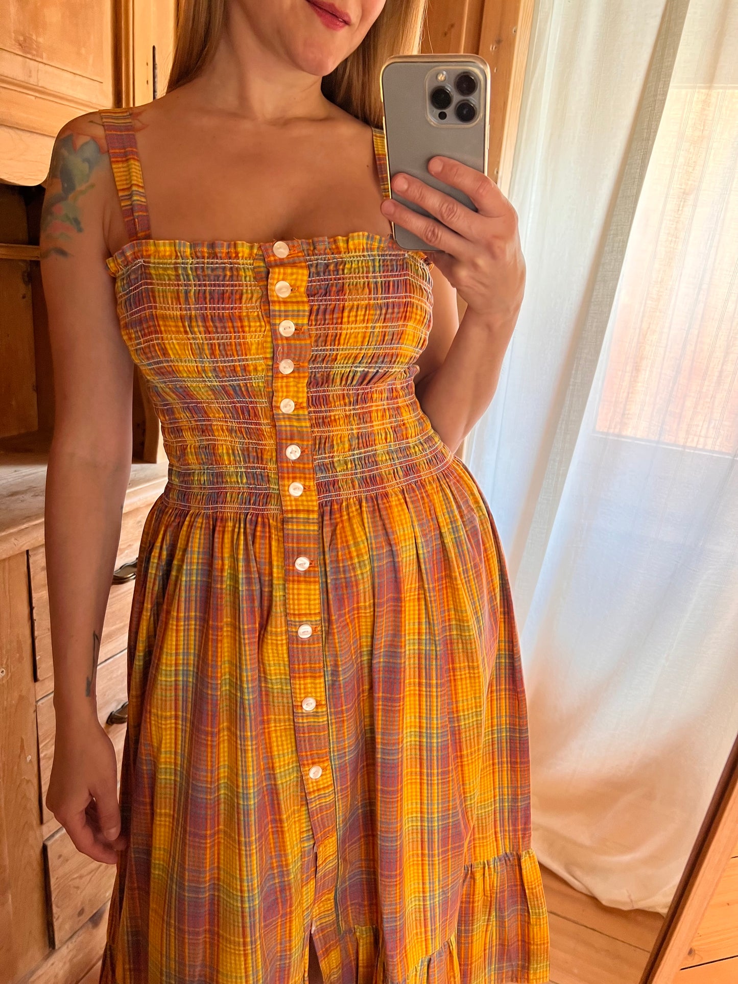 Plaid Dress