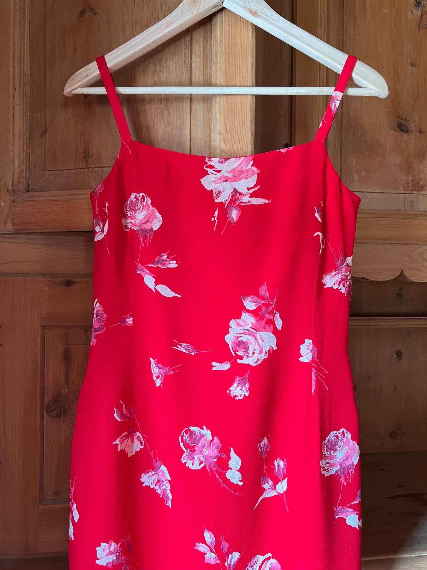 Midi Red Dress