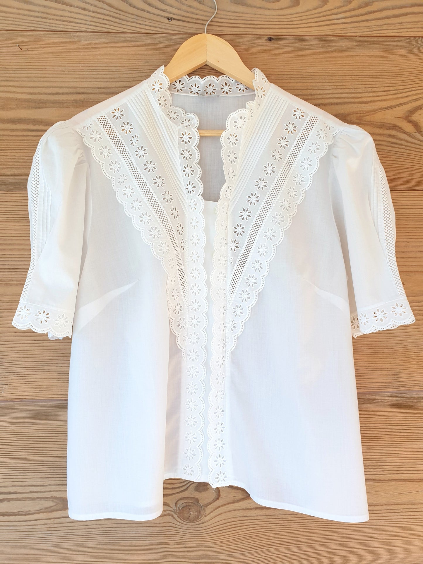 Cotton Lace Shirt