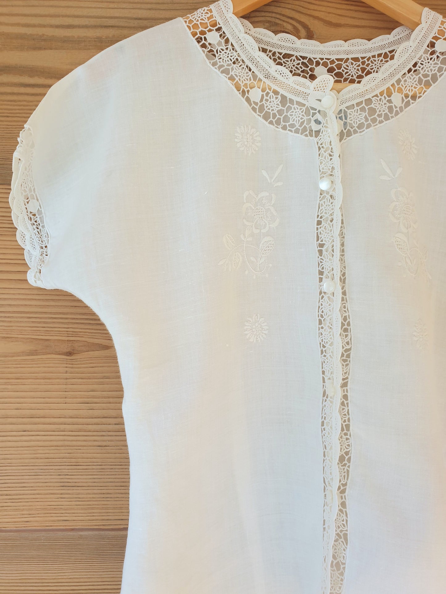 Vintage Linen Top