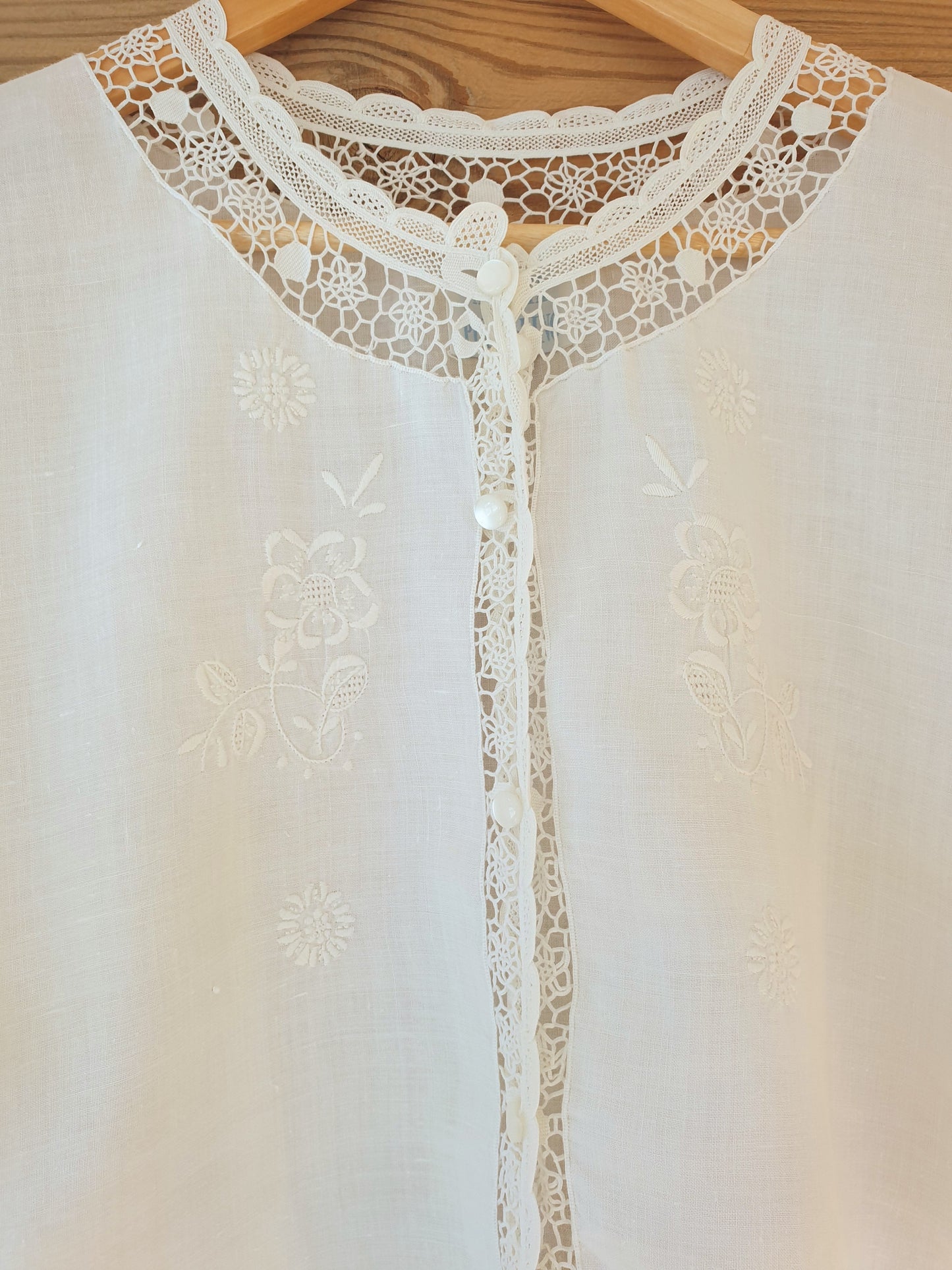 Vintage Linen Top