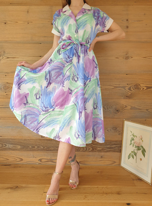 Vintage Midi Dress