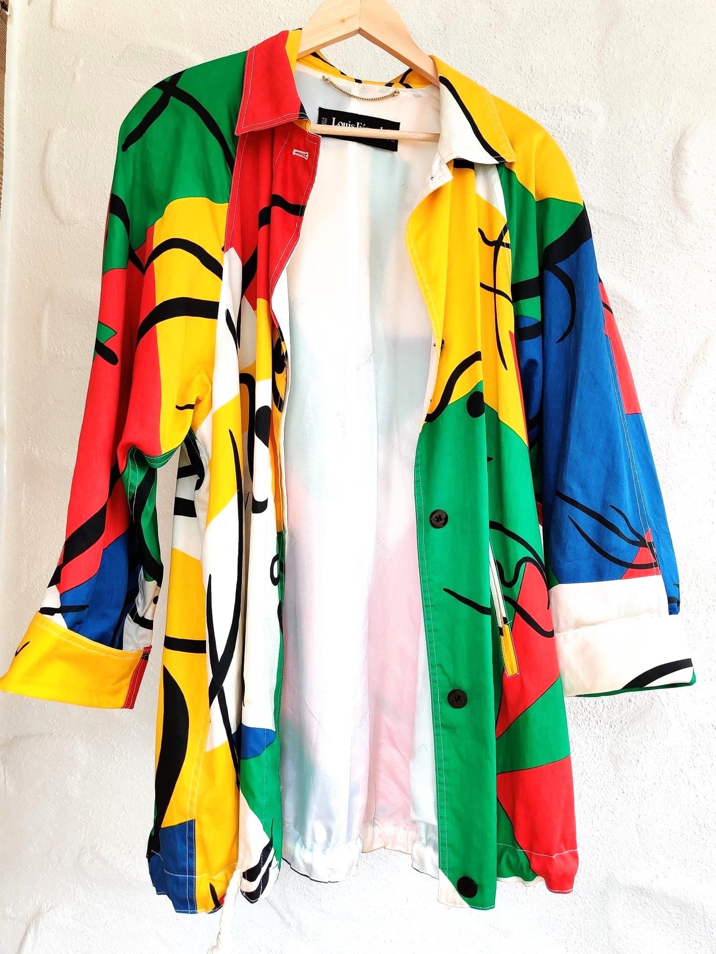 Louis Feraud Abstract Jacket