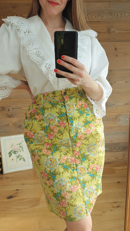 Colourful Vintage Skirt